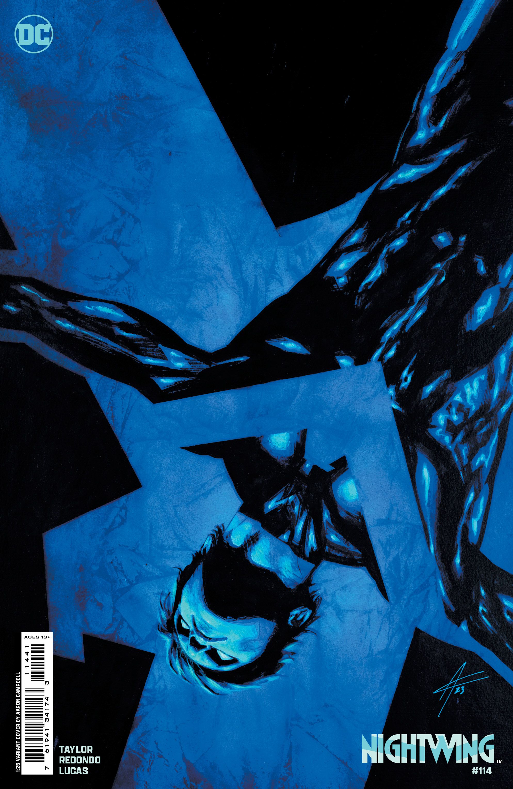 Nightwing #114 (Cvr D Inc 1:25 Aaron Campbell Card Stock Variant) Comic