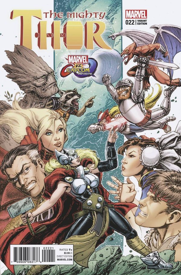 Mighty Thor #22 (Marvel Vs Capcom Variant)