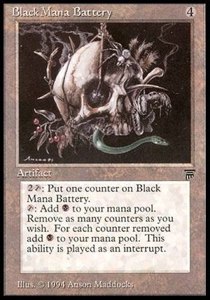 Black Mana Battery (Legends)