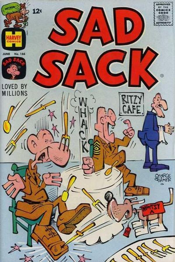 Sad Sack Comics #166