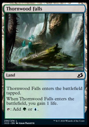 Thornwood Falls (Ikoria Lair of Behemoths) Trading Card