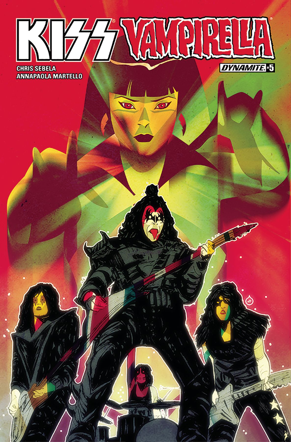 Kiss/Vampirella #5 Comic