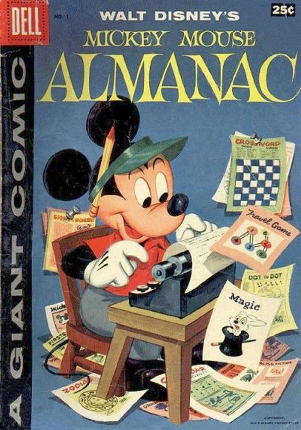 Mickey Mouse Almanac #1