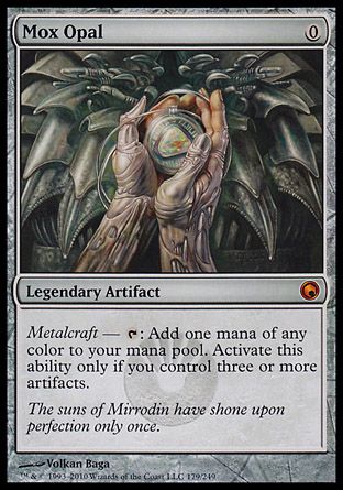 Mox Opal (Scars of Mirrodin) Trading Card