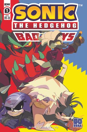Sonic The Hedgehog Bad Guys #1 (25 Copy Cover Curry)