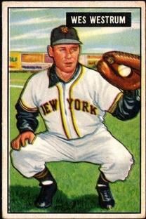 Wes Westrum 1951 Bowman #161 Sports Card