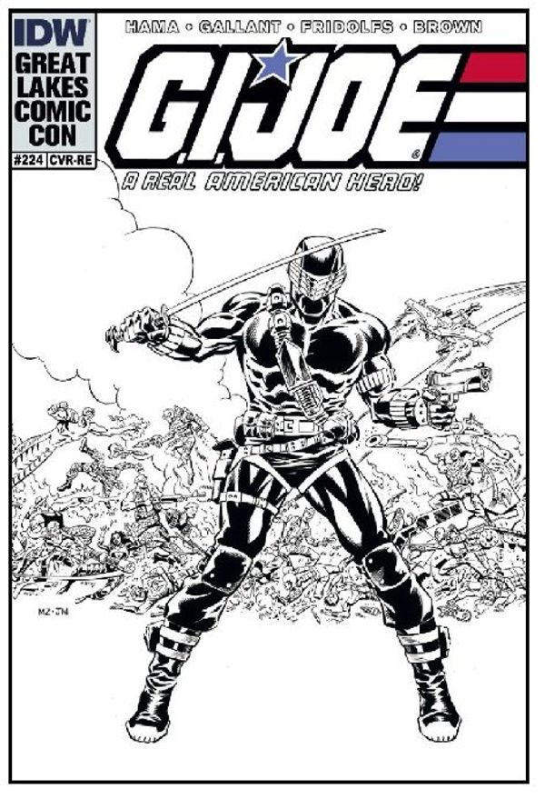 G.I. Joe: A Real American Hero #224 (Great Lakes Comic Con Variant)
