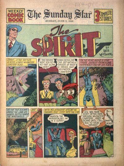 Spirit Section #6/9/1940 Comic