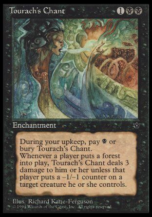 Tourach's Chant (Fallen Empires) Trading Card