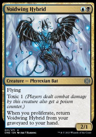 Voidwing Hybrid (Phyrexia: All Will Be One) Trading Card