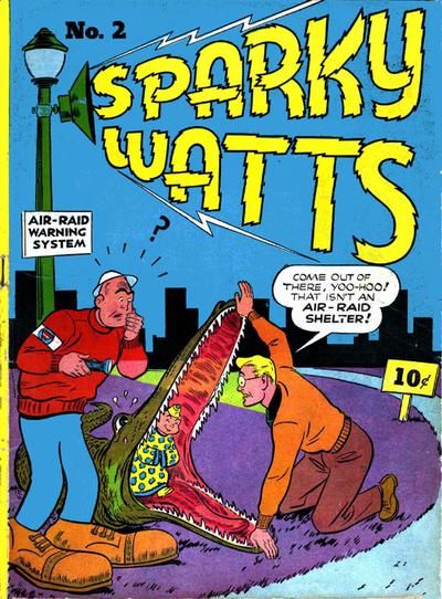 Sparky Watts #2 Comic