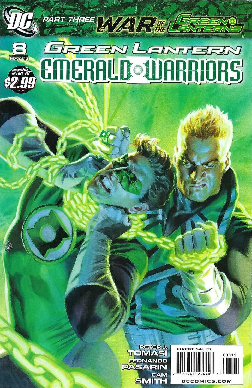 Green Lantern: Emerald Warriors #8 Comic