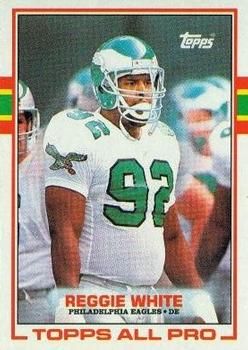Reggie White 1989 Topps #108 Sports Card