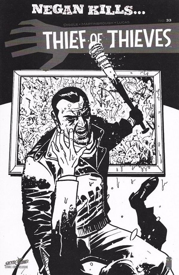 Thief Of Thieves #33 (SDCC "Negan kills..." Sketch Variant)