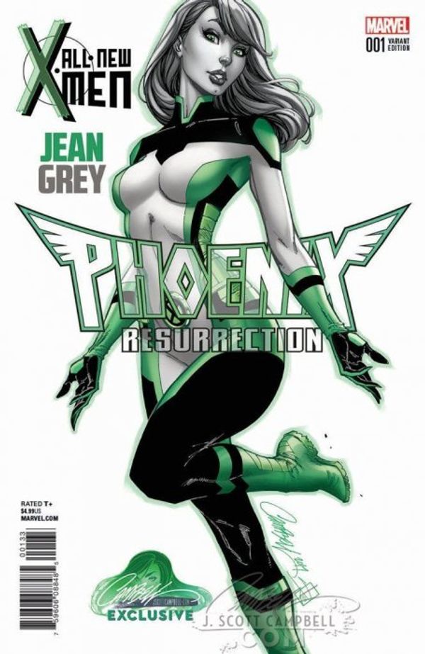 Phoenix Resurrection: The Return of Jean Grey #1 (JScottCampbell.com Edition F)
