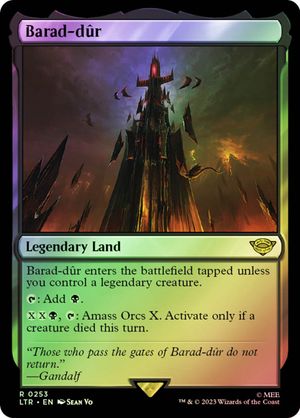 Barad-dur (The Lord of the Rings - Foil)