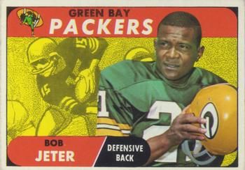 Bob Jeter 1968 Topps #52 Sports Card