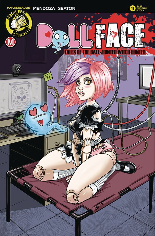 Dollface #11 (Cover D Garcia Pin Up Tattered &am)