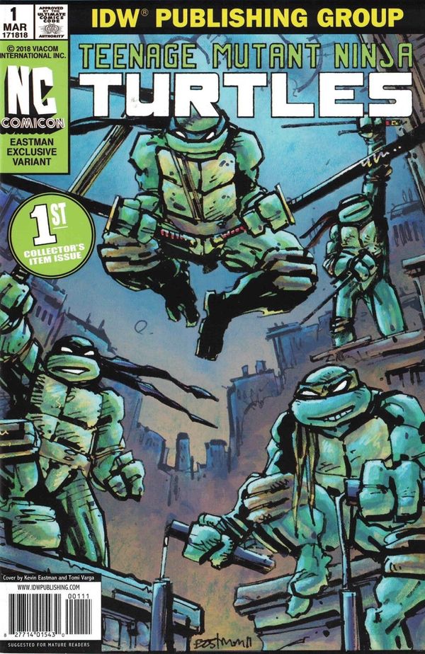 Teenage Mutant Ninja Turtles #1 (NC Comicon Exclusive)