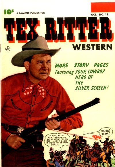 Tex Ritter Western #19 Comic
