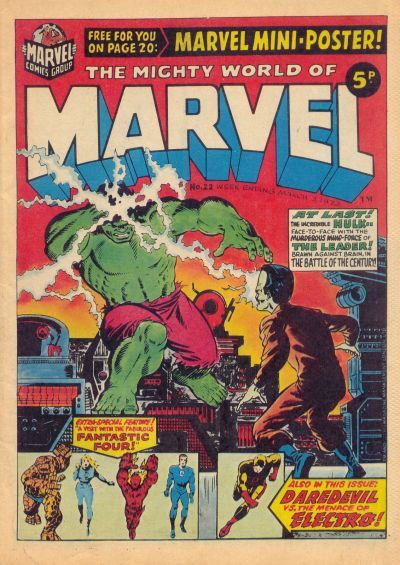 Mighty World of Marvel, The #22 Comic
