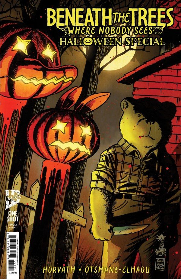 Beneath the Trees Where Nobody Sees: Halloween Special #1 (Cover E Francesco Francavilla IDW Goes Dark Variant) Comic