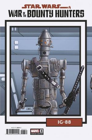 Star Wars: War of the Bounty Hunters #3 (Trading Card Variant)