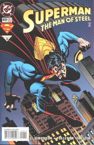Superman: The Man of Steel #49 Comic