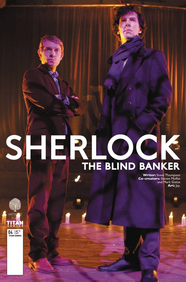 Sherlock Blind Banker #4 (Cover B Photo)