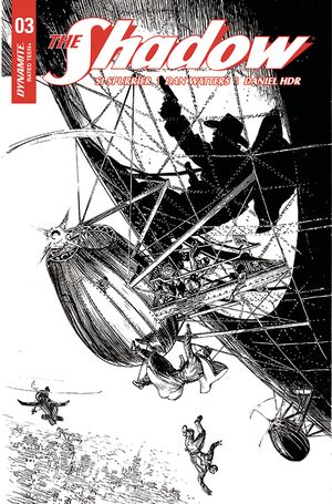 Shadow #3 (Cover G 40 Copy Kaluta B&w Inc)