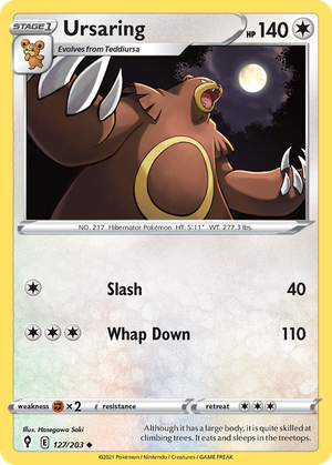 Ursaring (127/203) - Evolving Skies