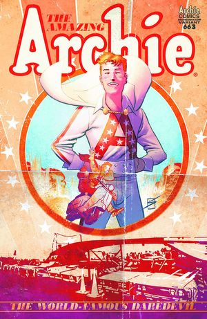 Archie #663 (Knievel Poster Variant Cover)