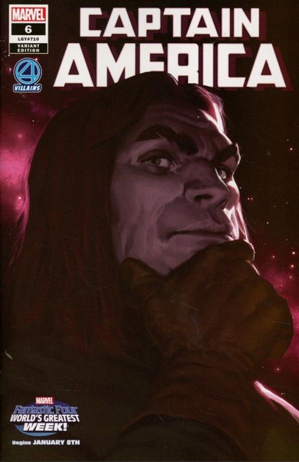 Captain America #6 (Djurdjevic Fantastic Four Villai)