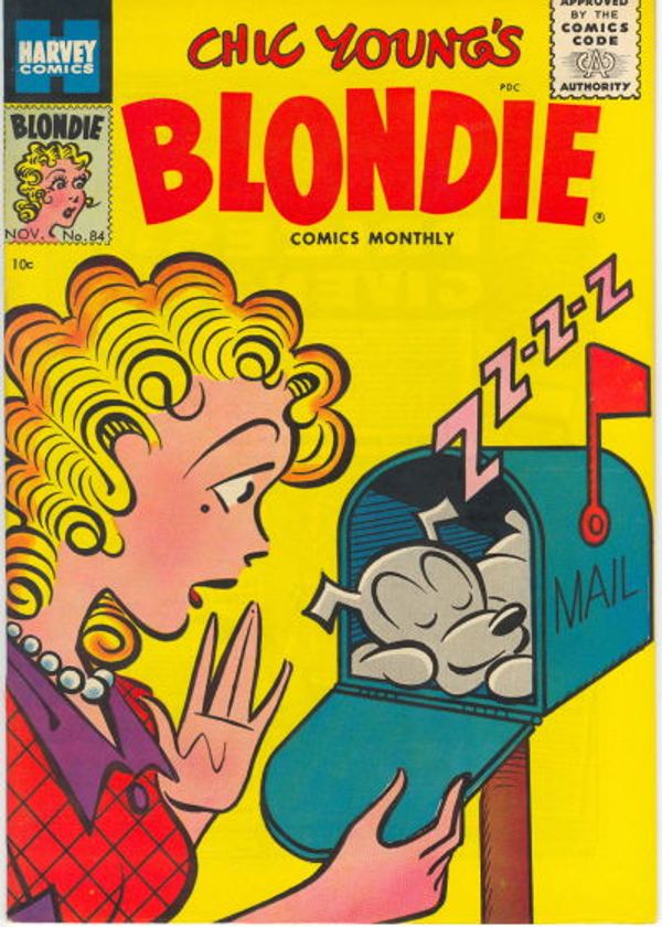 Blondie Comics Monthly #84