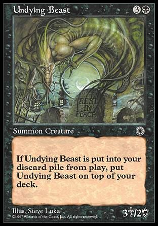 Undying Beast (Portal) Trading Card