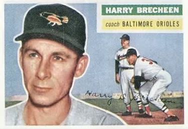 Harry Brecheen 1956 Topps #229 Sports Card