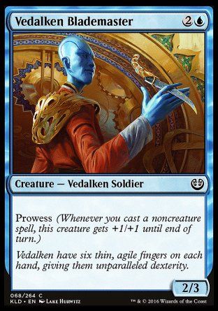 Vedalken Blademaster (Kaladesh) Trading Card