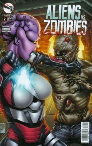 Aliens Vs Zombies #2 (B Cover Spay)