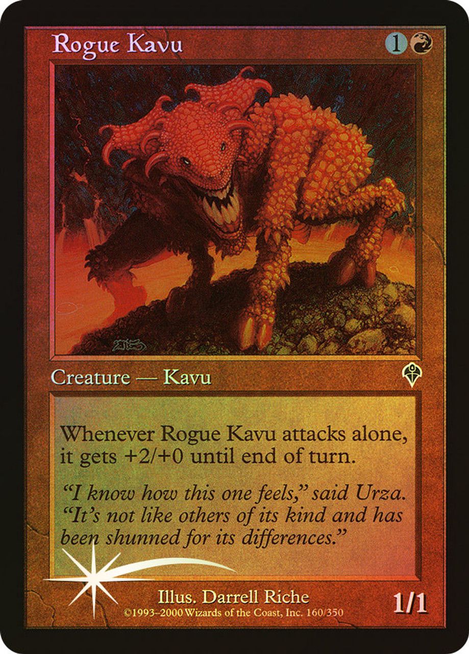 Rogue Kavu (Invasion - Foil) Trading Card