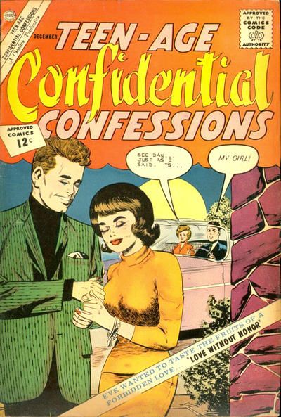 Teen-Age Confidential Confessions #15 Comic