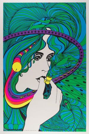 Acid Queen Headshop Poster 1970