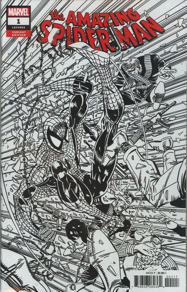 Amazing Spider-man #1 (Remastered B&w Variant)