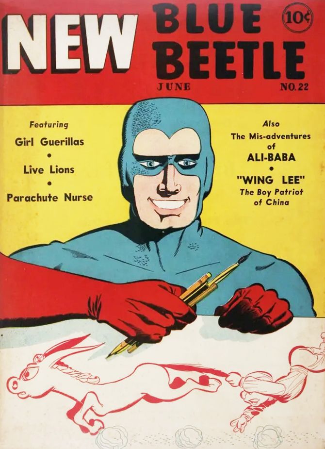 Blue Beetle #22 Comic