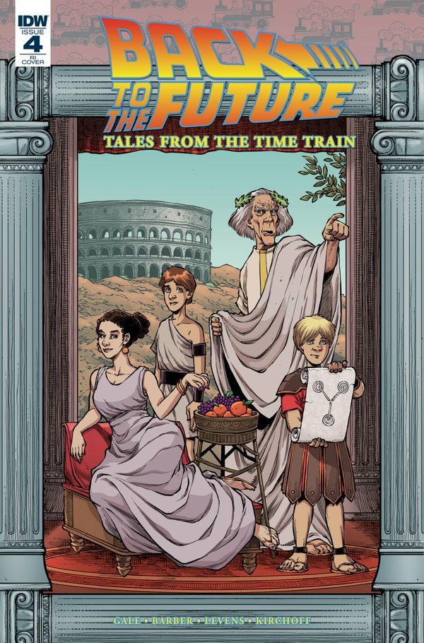 Back To The Future Time Train #4 (10 Copy Cover)