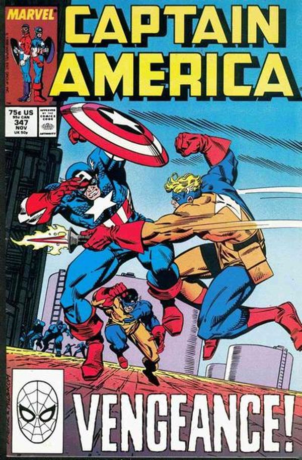 Captain America #347