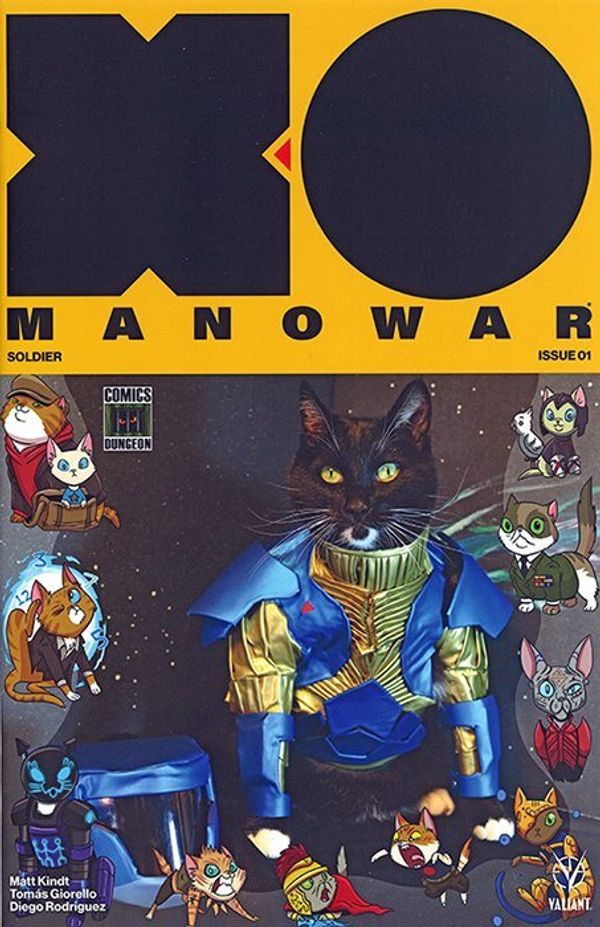X-O Manowar #1 (Comics Dungeon Cosplay Cover)