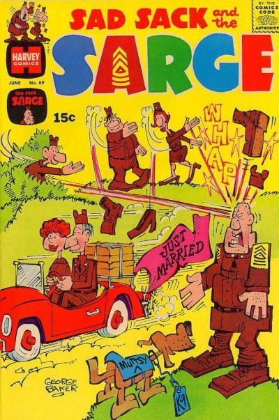 Sad Sack And The Sarge #89 Comic