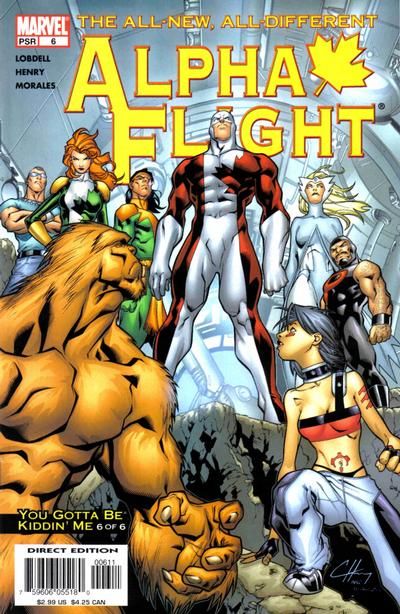 Alpha Flight #6 Comic