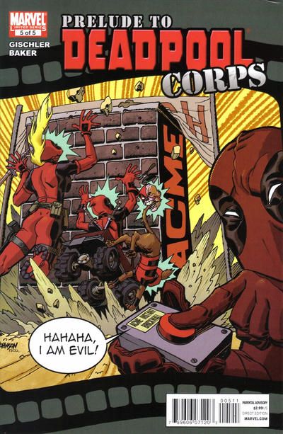 Prelude to Deadpool Corps #5 Comic