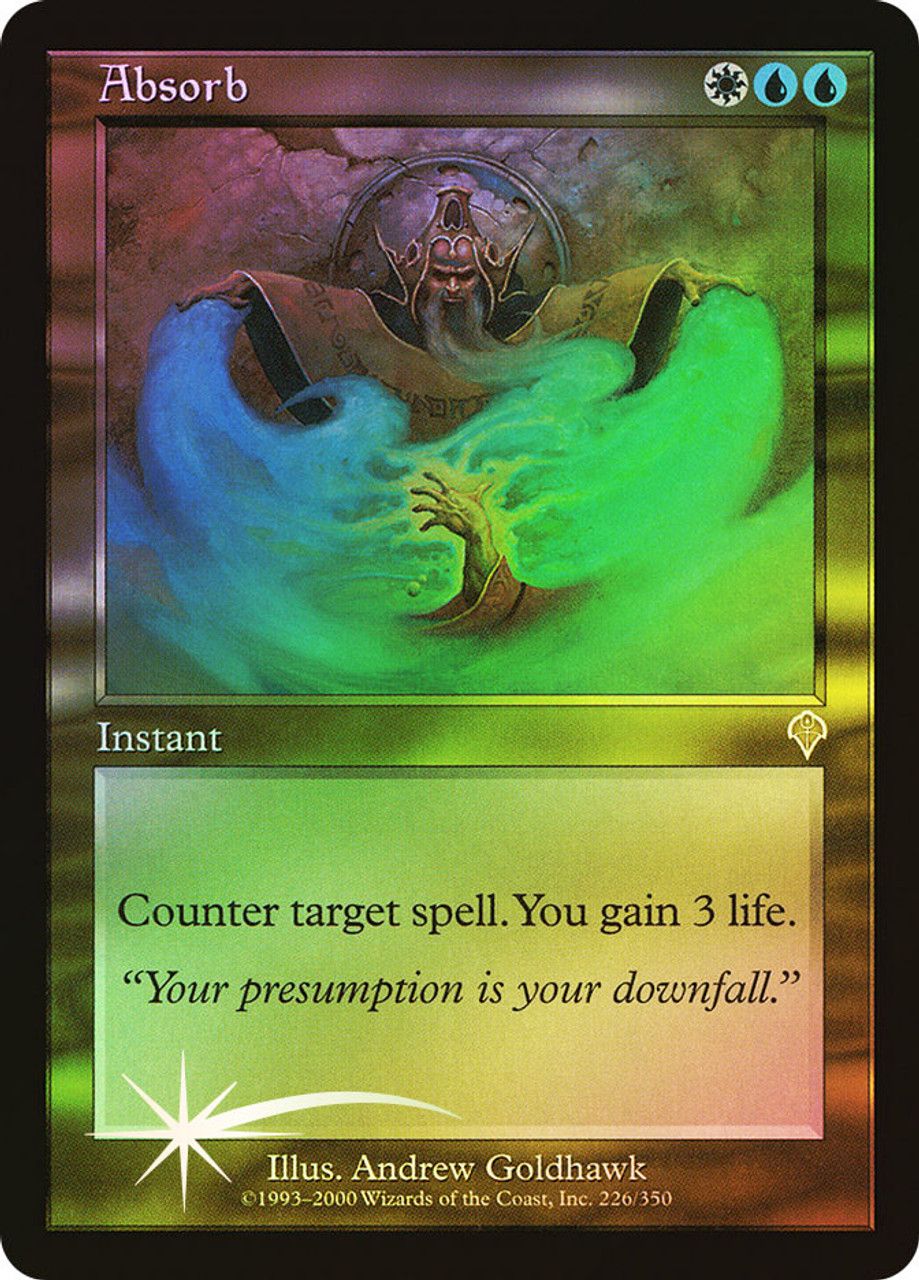 Absorb (Invasion - Foil) Trading Card